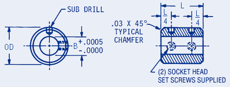 Precision Sleeve Coupling