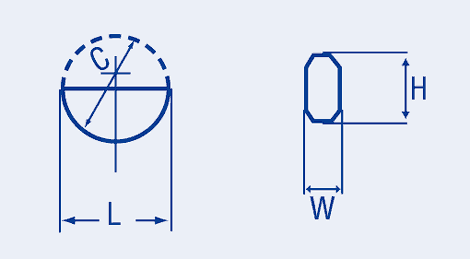 Woodruff Keys - Metric