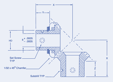 ANTI-BACKLASH MITER GEARS 48 TO 72 PITCH