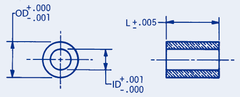 Oil Impregnated Bronze Bearing, commercial, inch, plain